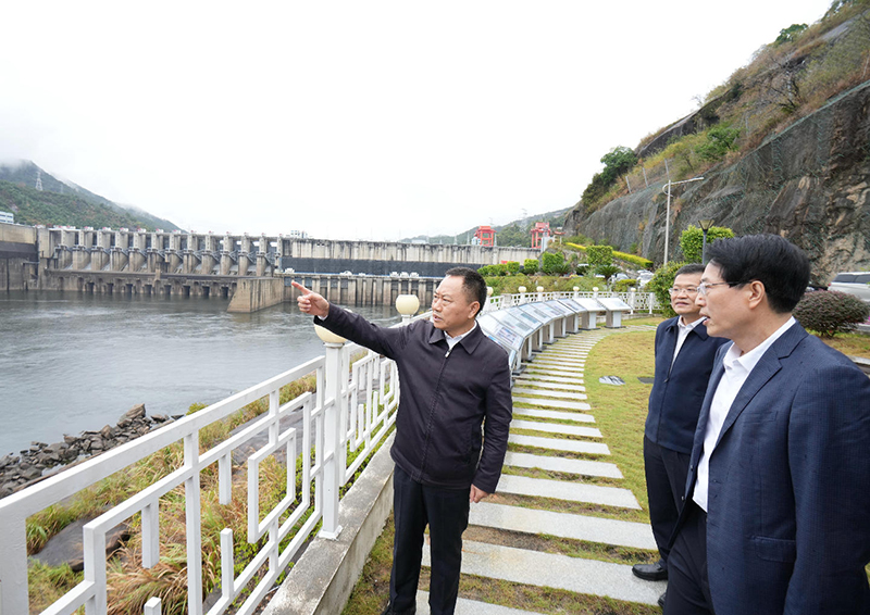 李國英調(diào)研水口水電站